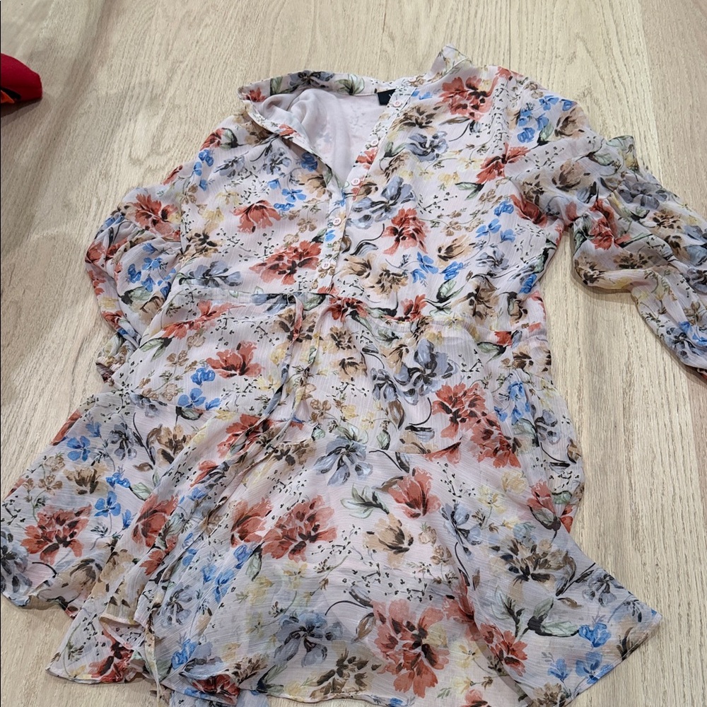 Vici Multicolor Floral Blouse